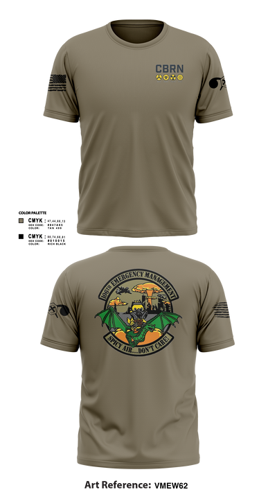 106 Emergency Management 35910361 Short Sleeve Performance Shirt - 120