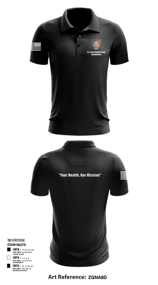 Short Sleeve Performance Polo, U.S. Army Health Clinic - Baumholder, Army, Teamtime, Team time, sublimation, custom sports apparel, team uniforms, spirit wear, spiritwear, sports uniforms, custom shirts, team store, custom team store, fundraiser sports, apparel fundraiser