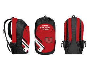 Gear Bag, Uintah High School Lacrosse, Women's Lacrosse, Teamtime, Team time, sublimation, custom sports apparel, team uniforms, spirit wear, spiritwear, sports uniforms, custom shirts, team store, custom team store, fundraiser sports, apparel fundraiser