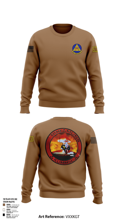 898 Muns 48125538 Crew Neck Sweatshirt - 1