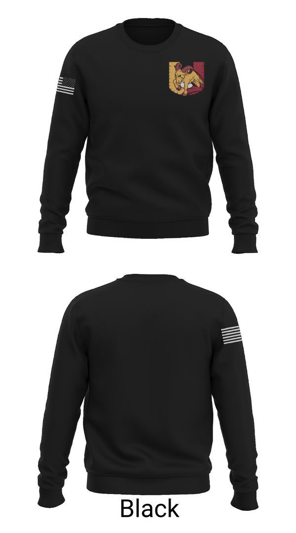 Crew Neck Sweatshirt, Harding University High School Basketball, Men's Basketball, Teamtime, Team time, sublimation, custom sports apparel, team uniforms, spirit wear, spiritwear, sports uniforms, custom shirts, team store, custom team store, fundraiser sports, apparel fundraiser
