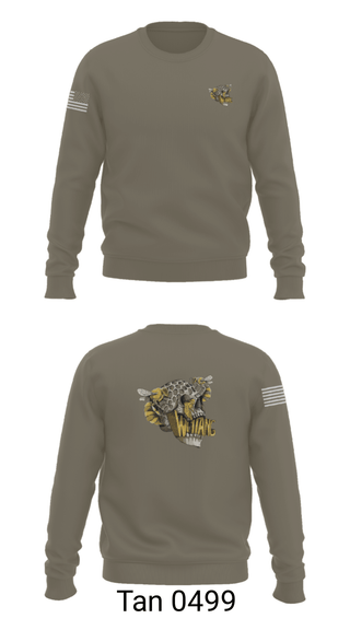 Crew Neck Sweatshirt, C-10 TRP white platoon, Army, Teamtime, Team time, sublimation, custom sports apparel, team uniforms, spirit wear, spiritwear, sports uniforms, custom shirts, team store, custom team store, fundraiser sports, apparel fundraiser