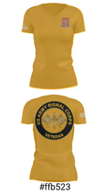 440th Signal Brigade 93602723 Women's Short Sleeve V-neck Shirt - 4