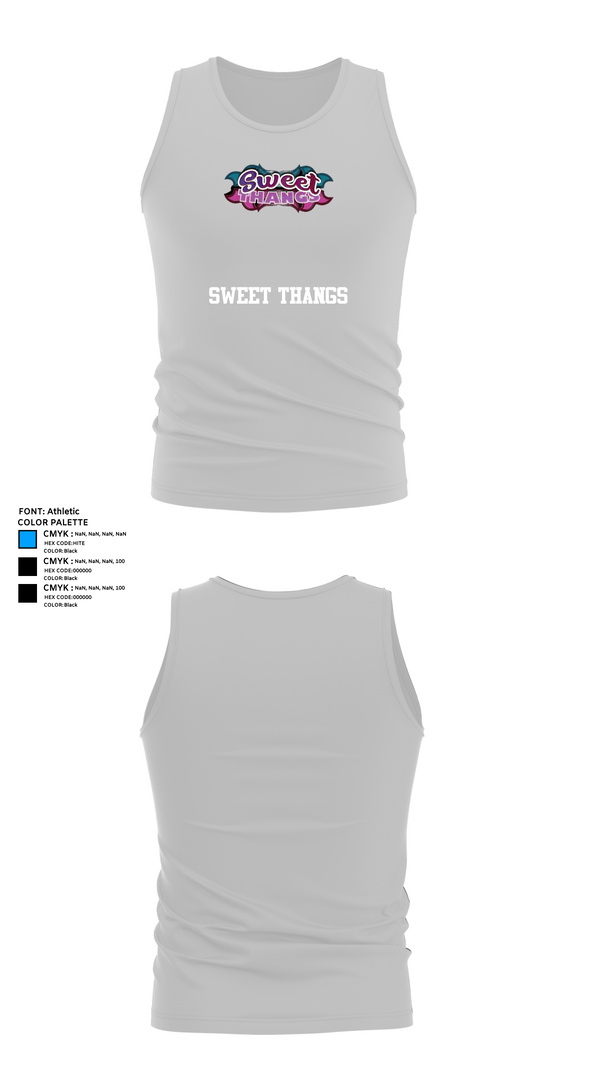 Tank Top, Sweet Thangs, , Teamtime, Team time, sublimation, custom sports apparel, team uniforms, spirit wear, spiritwear, sports uniforms, custom shirts, team store, custom team store, fundraiser sports, apparel fundraiser