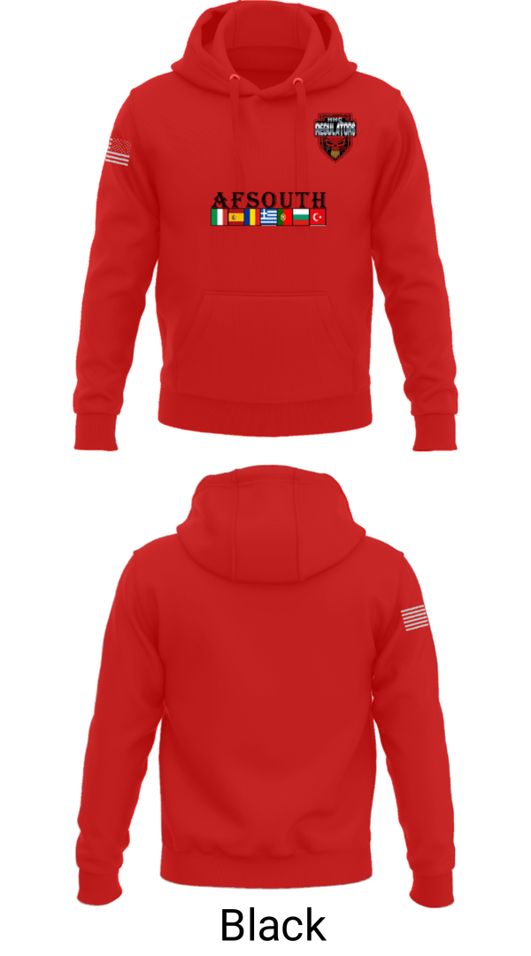 Hoodie, AFSOUTH, Army, Teamtime, Team time, sublimation, custom sports apparel, team uniforms, spirit wear, spiritwear, sports uniforms, custom shirts, team store, custom team store, fundraiser sports, apparel fundraiser