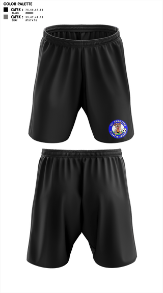 Athletic Shorts With Pockets, Lil' Shooters Starter Soccer, Men's Soccer, Teamtime, Team time, sublimation, custom sports apparel, team uniforms, spirit wear, spiritwear, sports uniforms, custom shirts, team store, custom team store, fundraiser sports, apparel fundraiser