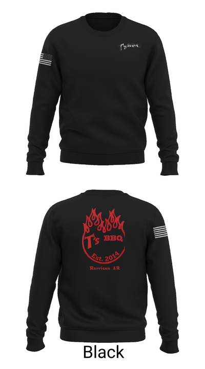 T’s BBQ 64446007 Crew Neck Sweatshirt - 21