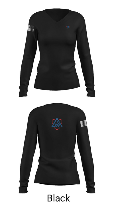 Gia Insurance 46004166 Women's Long Sleeve V-neck Shirt - 35