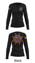 Navy Recruiting 74502123 Women's Long Sleeve V-neck Shirt - 35