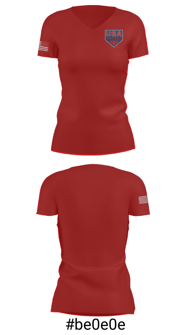 Women's Short Sleeve Vneck Shirt, Southeast Nebraska Girls Fast Pitch Softball League, Softball, Teamtime, Team time, sublimation, custom sports apparel, team uniforms, spirit wear, spiritwear, sports uniforms, custom shirts, team store, custom team store, fundraiser sports, apparel fundraiser