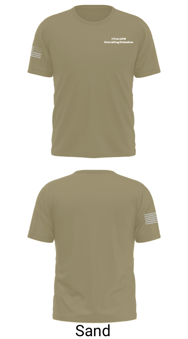 Old School Cotton Feel Shirt, 171st ARW Recruiting/Retention, Air Force, Teamtime, Team time, sublimation, custom sports apparel, team uniforms, spirit wear, spiritwear, sports uniforms, custom shirts, team store, custom team store, fundraiser sports, apparel fundraiser
