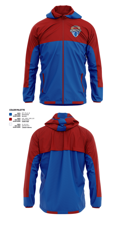Windbreaker, FBU Tennessee, , Teamtime, Team time, sublimation, custom sports apparel, team uniforms, spirit wear, spiritwear, sports uniforms, custom shirts, team store, custom team store, fundraiser sports, apparel fundraiser