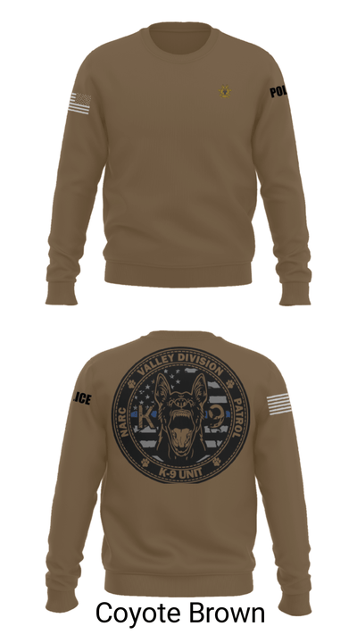 VALLEY K9 75951631 Crew Neck Sweatshirt - 5