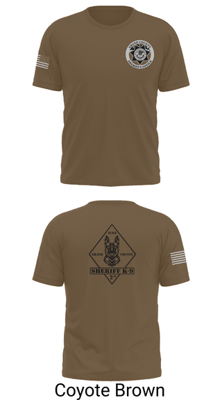 Short Sleeve Performance Shirt, GCSO K9, , Teamtime, Team time, sublimation, custom sports apparel, team uniforms, spirit wear, spiritwear, sports uniforms, custom shirts, team store, custom team store, fundraiser sports, apparel fundraiser