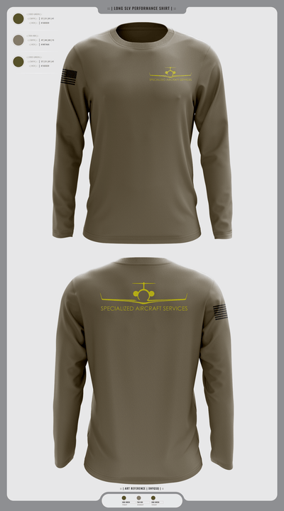 Ascendas Aerospace 64793755 Long Sleeve Performance Shirt - 2