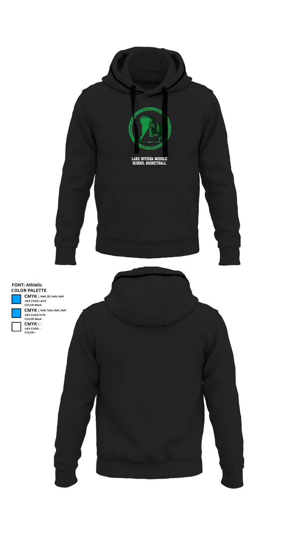 Hoodie, Lake Riviera Middle School Basketball, Women's Basketball, Teamtime, Team time, sublimation, custom sports apparel, team uniforms, spirit wear, spiritwear, sports uniforms, custom shirts, team store, custom team store, fundraiser sports, apparel fundraiser