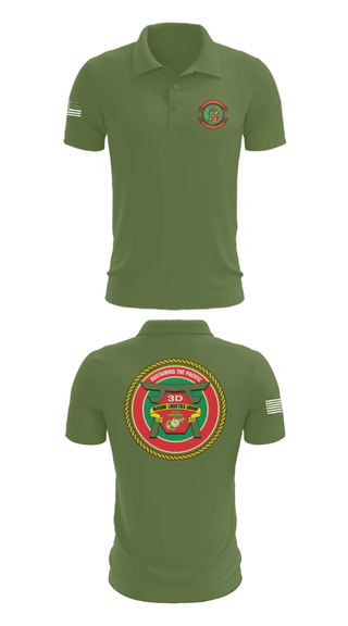 Short Sleeve Performance Polo, CLR 37, Marines, Teamtime, Team time, sublimation, custom sports apparel, team uniforms, spirit wear, spiritwear, sports uniforms, custom shirts, team store, custom team store, fundraiser sports, apparel fundraiser