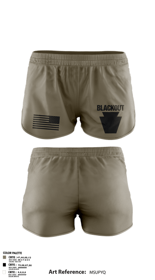 Ranger Panties, Blackout, National Guard, Teamtime, Team time, sublimation, custom sports apparel, team uniforms, spirit wear, spiritwear, sports uniforms, custom shirts, team store, custom team store, fundraiser sports, apparel fundraiser