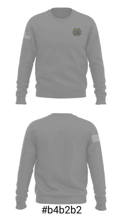 Marlboro County High School Track 94418087 Crew Neck Sweatshirt - 16