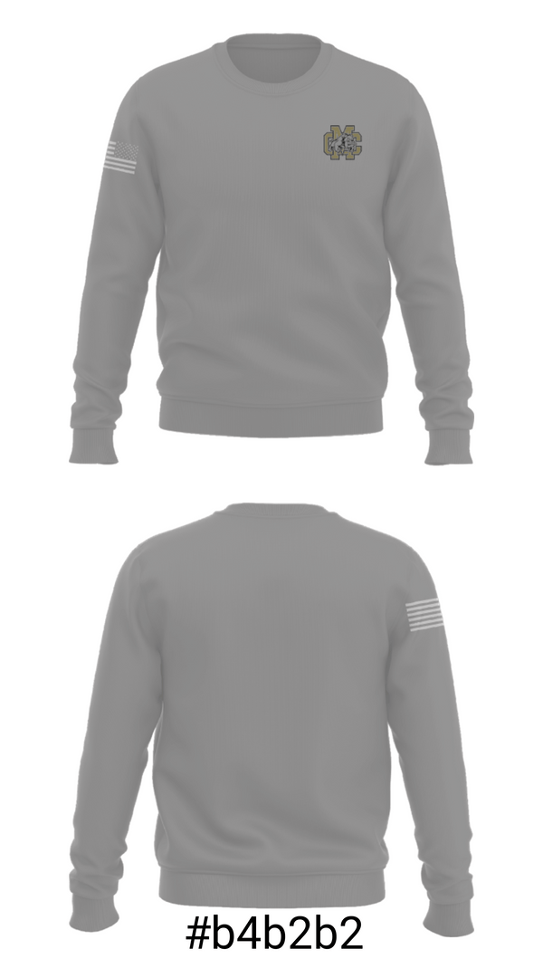 Crew Neck Sweatshirt, Marlboro County High School Track, Track & Field, Teamtime, Team time, sublimation, custom sports apparel, team uniforms, spirit wear, spiritwear, sports uniforms, custom shirts, team store, custom team store, fundraiser sports, apparel fundraiser
