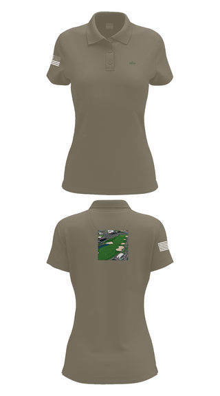 Womens Short Sleeve Performance Polo, Back 9 Society, Golf, Teamtime, Team time, sublimation, custom sports apparel, team uniforms, spirit wear, spiritwear, sports uniforms, custom shirts, team store, custom team store, fundraiser sports, apparel fundraiser