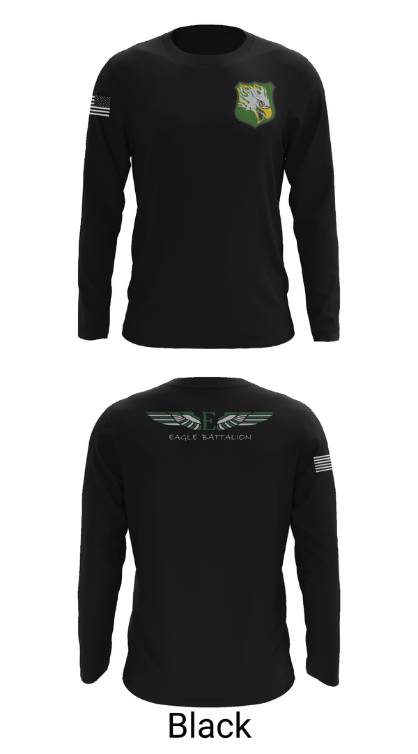 Long Sleeve Performance Shirt, EASTERN MICHIGAN UNIVERSITY ROTC, Army, Teamtime, Team time, sublimation, custom sports apparel, team uniforms, spirit wear, spiritwear, sports uniforms, custom shirts, team store, custom team store, fundraiser sports, apparel fundraiser
