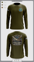 MILITARY SEALIFT COMMAND ATLANTIC 28311650 Long Sleeve Performance Shirt 1