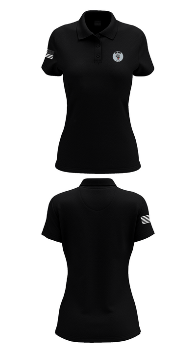 Ape Team 76763933 Women's Short Sleeve Performance Polo  - 36