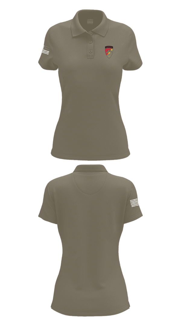 Womens Short Sleeve Performance Polo, F-TRP, Army, Teamtime, Team time, sublimation, custom sports apparel, team uniforms, spirit wear, spiritwear, sports uniforms, custom shirts, team store, custom team store, fundraiser sports, apparel fundraiser