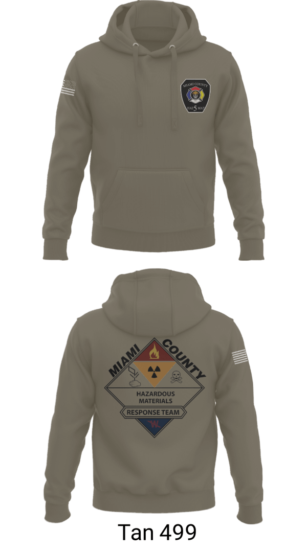 Hoodie, Miami County Hazmat, , Teamtime, Team time, sublimation, custom sports apparel, team uniforms, spirit wear, spiritwear, sports uniforms, custom shirts, team store, custom team store, fundraiser sports, apparel fundraiser