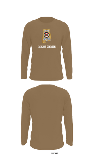 Long Sleeve Performance Shirt, Major Crimes, , Teamtime, Team time, sublimation, custom sports apparel, team uniforms, spirit wear, spiritwear, sports uniforms, custom shirts, team store, custom team store, fundraiser sports, apparel fundraiser