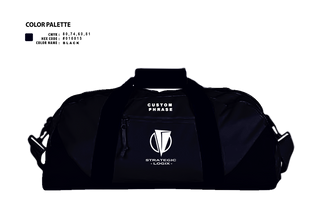 Duffle Bag, Strategic Logix, , Teamtime, Team time, sublimation, custom sports apparel, team uniforms, spirit wear, spiritwear, sports uniforms, custom shirts, team store, custom team store, fundraiser sports, apparel fundraiser