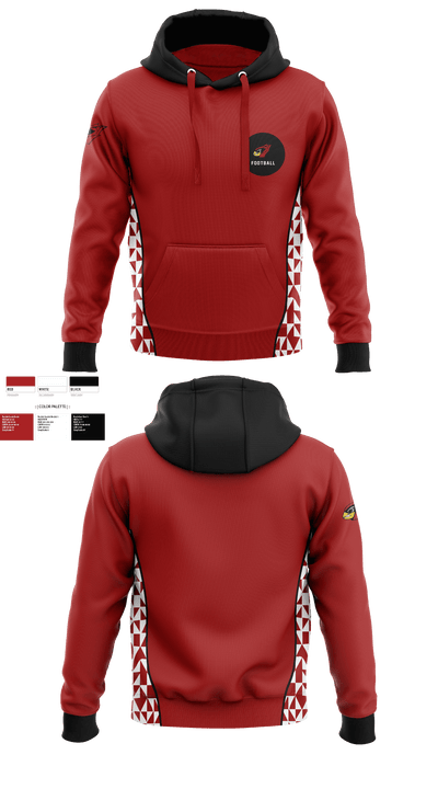 Del valle cardinals 56300531 Hoodie - 1