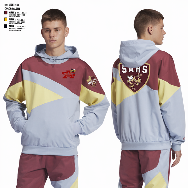 Hoodie, St Augustine Yellow Jackets, Swimming, Teamtime, Team time, sublimation, custom sports apparel, team uniforms, spirit wear, spiritwear, sports uniforms, custom shirts, team store, custom team store, fundraiser sports, apparel fundraiser