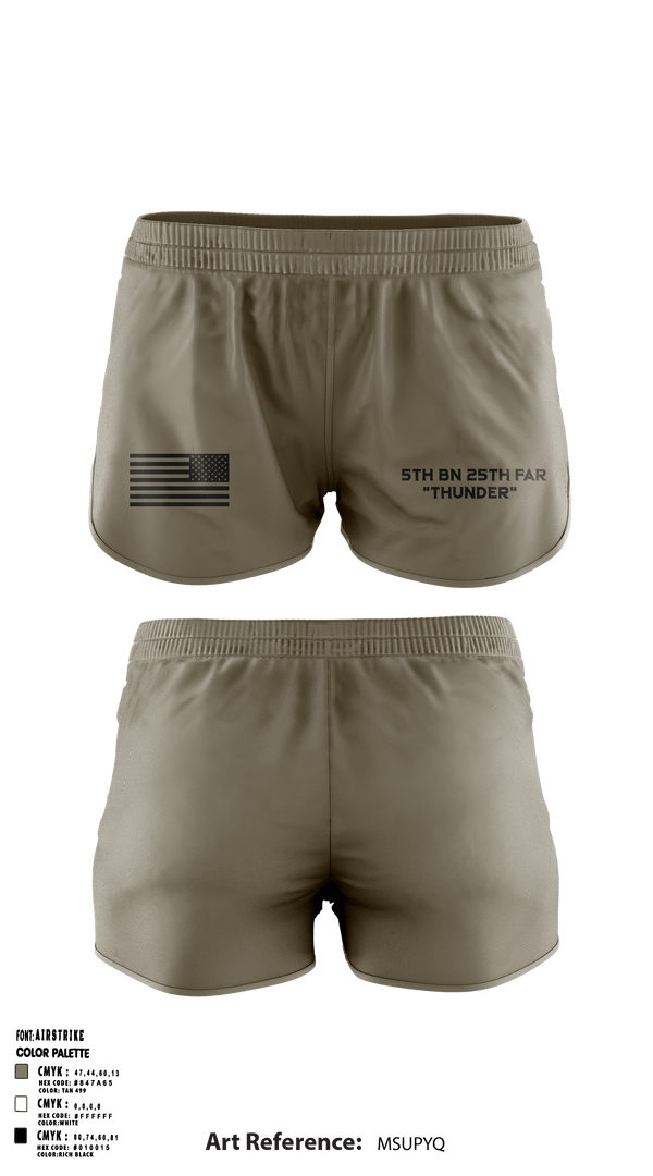 Ranger Panties, F-FSC, Army, Teamtime, Team time, sublimation, custom sports apparel, team uniforms, spirit wear, spiritwear, sports uniforms, custom shirts, team store, custom team store, fundraiser sports, apparel fundraiser