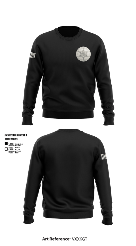 Crew Neck Sweatshirt, Fresno Sheriff Youth Academy, , Teamtime, Team time, sublimation, custom sports apparel, team uniforms, spirit wear, spiritwear, sports uniforms, custom shirts, team store, custom team store, fundraiser sports, apparel fundraiser