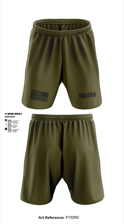Halcón 307573 Athletic Shorts With Pockets - 1