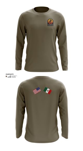 Long Sleeve Performance Shirt, Acosta Construction Services, , Teamtime, Team time, sublimation, custom sports apparel, team uniforms, spirit wear, spiritwear, sports uniforms, custom shirts, team store, custom team store, fundraiser sports, apparel fundraiser