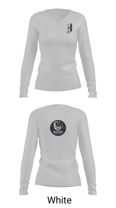 Thai Mazuki 58314622 Women's Long Sleeve V-neck Shirt - 16