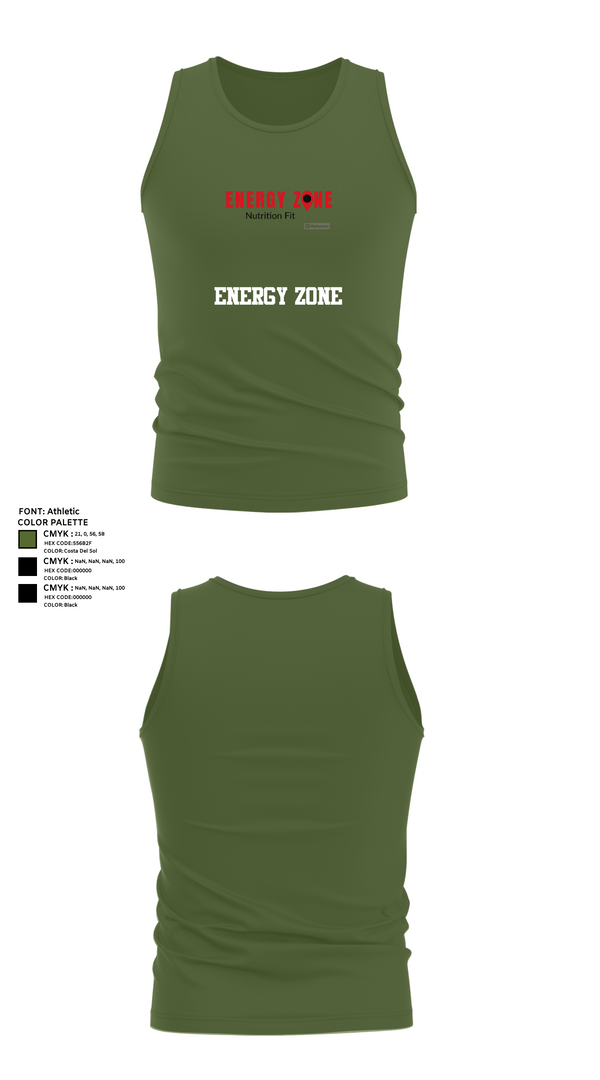 Tank Top, Energy Zone, , Teamtime, Team time, sublimation, custom sports apparel, team uniforms, spirit wear, spiritwear, sports uniforms, custom shirts, team store, custom team store, fundraiser sports, apparel fundraiser