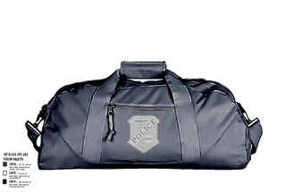 Duffle Bag, Swampscott Police, Police, Teamtime, Team time, sublimation, custom sports apparel, team uniforms, spirit wear, spiritwear, sports uniforms, custom shirts, team store, custom team store, fundraiser sports, apparel fundraiser