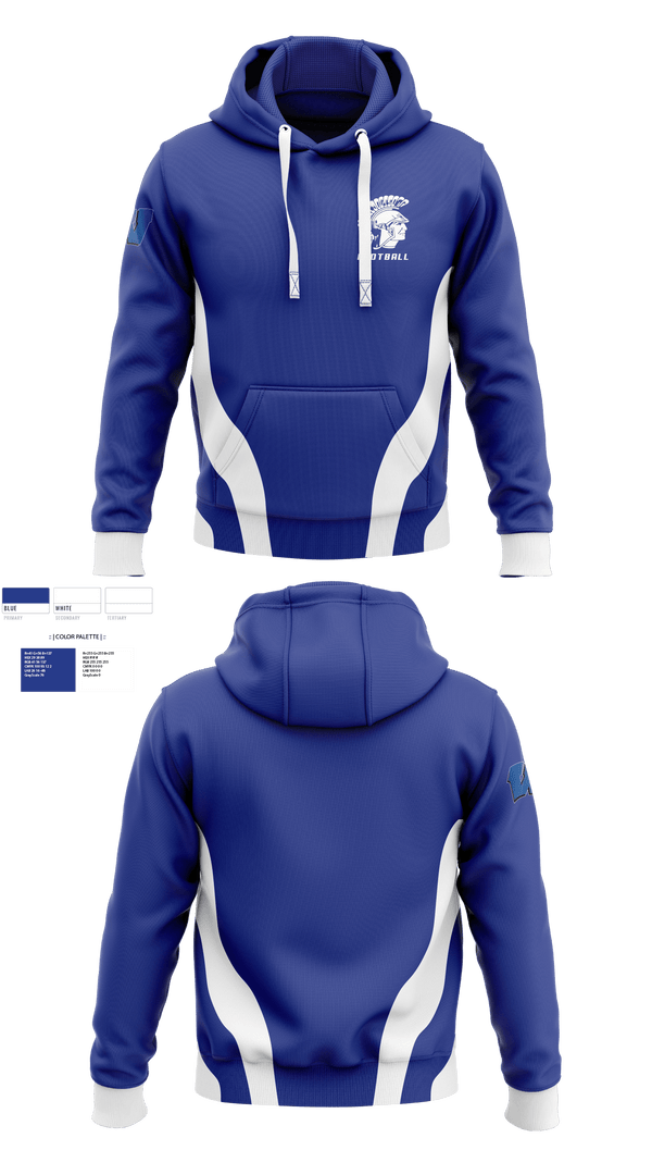 Hoodie, James B Hunt High School Football, Football, Teamtime, Team time, sublimation, custom sports apparel, team uniforms, spirit wear, spiritwear, sports uniforms, custom shirts, team store, custom team store, fundraiser sports, apparel fundraiser