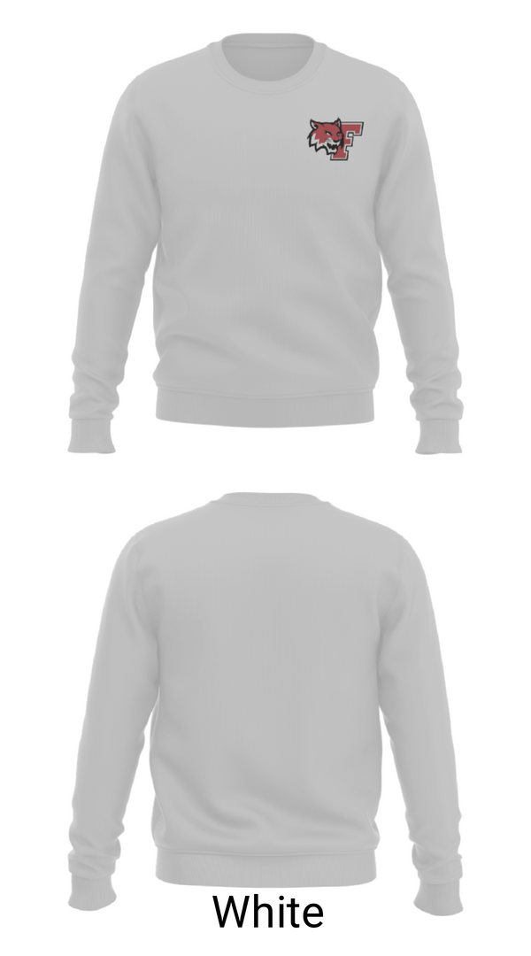 Crew Neck Sweatshirt, Franklin Senior High School Volleyball, Women's Volleyball, Teamtime, Team time, sublimation, custom sports apparel, team uniforms, spirit wear, spiritwear, sports uniforms, custom shirts, team store, custom team store, fundraiser sports, apparel fundraiser