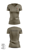 U.S. Army Health Clinic - Baumholder 42265508 Women's Short Sleeve V-neck Shirt - 132