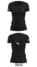 DF EXQUISITE FLOORING 12940938 Women's Short Sleeve V-neck Shirt - 38