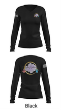 The Sober Bartender 25073901 Women's Long Sleeve V-neck Shirt - 35