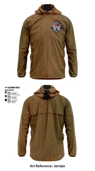 Windbreaker, Warrior Life Martial Arts, Wrestling, Teamtime, Team time, sublimation, custom sports apparel, team uniforms, spirit wear, spiritwear, sports uniforms, custom shirts, team store, custom team store, fundraiser sports, apparel fundraiser