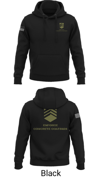 Hoodie, ENFORCE CONCRETE COATINGS, , Teamtime, Team time, sublimation, custom sports apparel, team uniforms, spirit wear, spiritwear, sports uniforms, custom shirts, team store, custom team store, fundraiser sports, apparel fundraiser