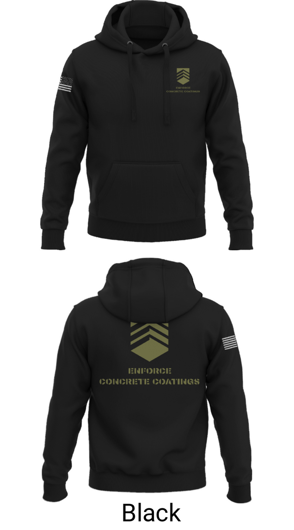 Hoodie, ENFORCE CONCRETE COATINGS, , Teamtime, Team time, sublimation, custom sports apparel, team uniforms, spirit wear, spiritwear, sports uniforms, custom shirts, team store, custom team store, fundraiser sports, apparel fundraiser