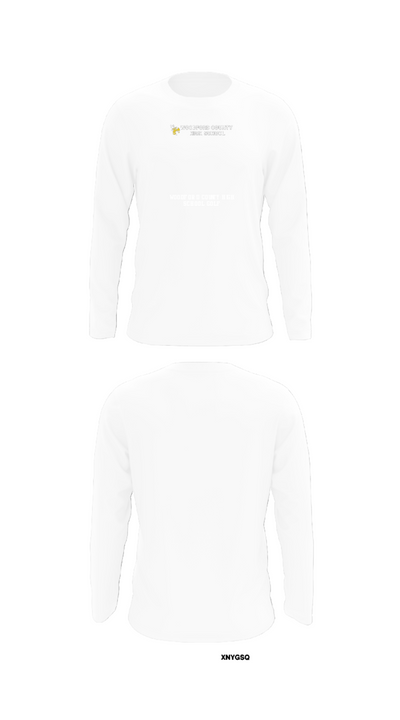 Woodford County High School Golf 78348992 Long Sleeve Performance Shirt - 8